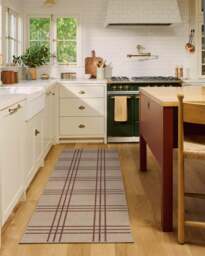 Pierre Rust & Natural Rug - 60x90 - Machine Washable Area Rug - Kid & Pet Friendly - Indoor Rugs - Ruggable - thumbnail 2