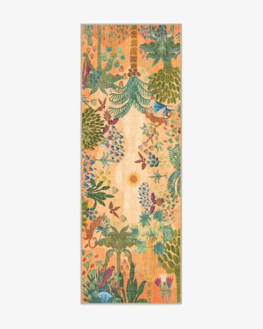 Josephine Sunrise Outdoor Rug by Justina Blakeney Orange - 75x215 - Machine Washable Area Rug - Kid & Pet Friendly - Outdoor Rugs - Ruggable - image 1