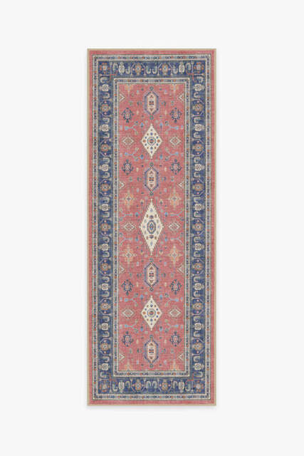 Ranier Cayenne Red Outdoor Rug - 75x215 - Machine Washable Area Rug - Kid & Pet Friendly - Outdoor Rugs - Ruggable - image 1