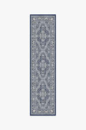 Allura Soft Navy Outdoor Rug - 75x305 - Machine Washable Area Rug - Kid & Pet Friendly - Outdoor Rugs - Ruggable - thumbnail 1