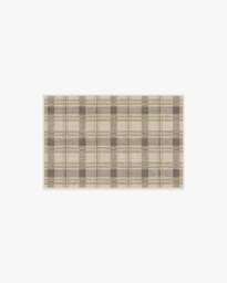 Piper Plaid Neutral Rug - 60x90 - Machine Washable Area Rug - Kid & Pet Friendly - Indoor Rugs - Ruggable - thumbnail 1