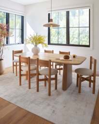 Impasto Taupe Flatwoven Rug Beige - 60x90 - Machine Washable Area Rug - Kid & Pet Friendly - Indoor Rugs - Ruggable - thumbnail 2