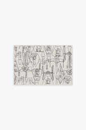 Star Wars Armada Creme Flatwoven Rug - 60x90 - Machine Washable Area Rug - Kid & Pet Friendly - Indoor Rugs - Ruggable - thumbnail 1