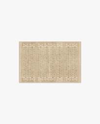Lucia Natural Rug by goop - 60x90 - Machine Washable Area Rug - Kid & Pet Friendly - Indoor Rugs - Ruggable - thumbnail 1