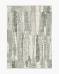 Velin Warm Grey Rug - 150x215 - Machine Washable Area Rug - Kid & Pet Friendly - Indoor Rugs - Ruggable - thumbnail 1