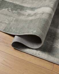 Velin Warm Grey Rug - 150x215 - Machine Washable Area Rug - Kid & Pet Friendly - Indoor Rugs - Ruggable - thumbnail 5