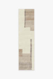 Haylan Ivory & Copper Rug - 60x90 - Machine Washable Area Rug - Kid & Pet Friendly - Indoor Rugs - Ruggable - thumbnail 2