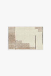 Haylan Ivory & Copper Rug - 60x90 - Machine Washable Area Rug - Kid & Pet Friendly - Indoor Rugs - Ruggable - thumbnail 1