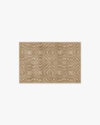 Hearthstone Tan Rug - 60x90 - Machine Washable Area Rug - Kid & Pet Friendly - Indoor Rugs - Ruggable - thumbnail 1
