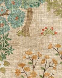Pamir Garden Fern Flatwoven Rug by Sanderson Green - 60x90 - Machine Washable Area Rug - Kid & Pet Friendly - Indoor Rugs - Ruggable - thumbnail 4