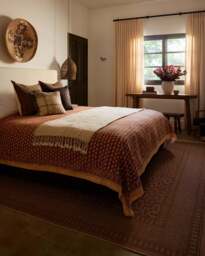 Kairos Terracotta Rug - 185x275 - Machine Washable Area Rug - Kid & Pet Friendly - Indoor Rugs - Ruggable - thumbnail 2