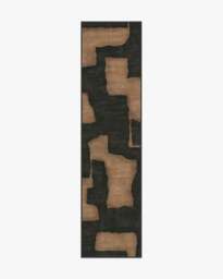Impresa Charcoal & Taupe Rug - 60x90 - Machine Washable Area Rug - Kid & Pet Friendly - Indoor Rugs - Ruggable - thumbnail 2