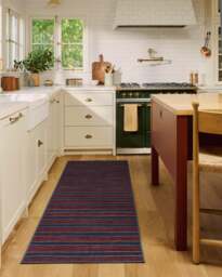 Marin Red Rug - 60x90 - Machine Washable Area Rug - Kid & Pet Friendly - Indoor Rugs - Ruggable - thumbnail 2