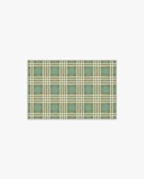 Birke Green Flatwoven Rug - 60x90 - Machine Washable Area Rug - Kid & Pet Friendly - Indoor Rugs - Ruggable - thumbnail 1