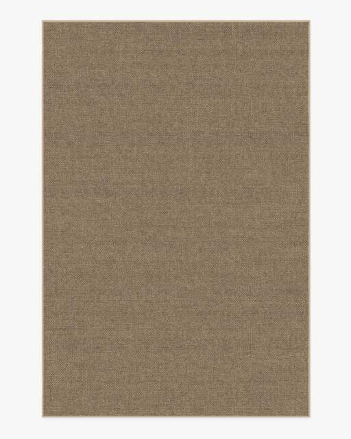 Burlap Solid Sand Re-Jute Rug - 185x275 - Machine Washable Area Rug - Kid & Pet Friendly - Indoor Rugs - Ruggable - image 1