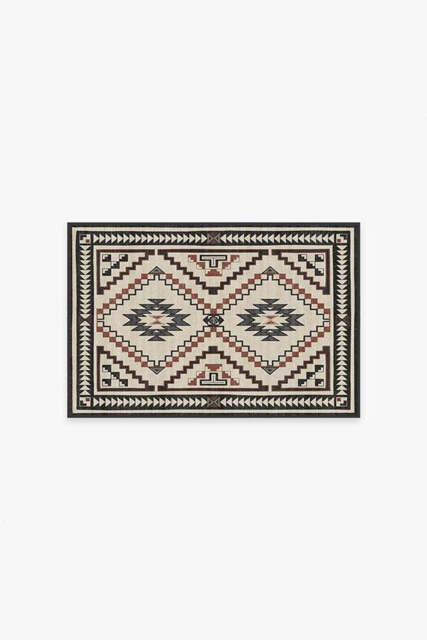 Desert Sumac Rug Brown - 60x90 - Machine Washable Area Rug - Kid & Pet Friendly - Indoor Rugs - Ruggable - image 1