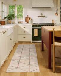 Ulysses Multicolour Rug Beige - 60x90 - Machine Washable Area Rug - Kid & Pet Friendly - Indoor Rugs - Ruggable - thumbnail 2