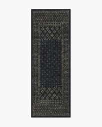 Fernanda Black Rug - 75x215 - Machine Washable Area Rug - Kid & Pet Friendly - Indoor Rugs - Ruggable - thumbnail 1