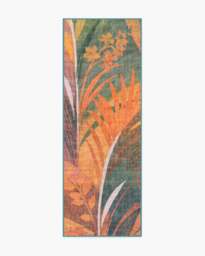 Palmera Multicolour Outdoor Rug Orange - 75x215 - Machine Washable Area Rug - Kid & Pet Friendly - Outdoor Rugs - Ruggable - thumbnail 1