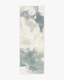 Haze Grey Rug - 75x215 - Machine Washable Area Rug - Kid & Pet Friendly - Indoor Rugs - Ruggable - thumbnail 1