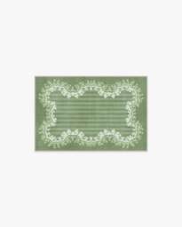 Oxbow Botanical Green Rug by Sanderson - 60x90 - Machine Washable Area Rug - Kid & Pet Friendly - Indoor Rugs - Ruggable - thumbnail 1