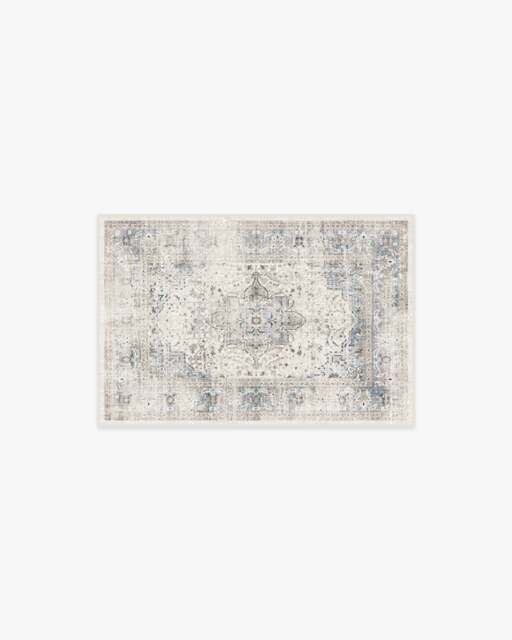 Sarrah Blue Quartz Rug - 60x90 - Machine Washable Area Rug - Kid & Pet Friendly - Indoor Rugs - Ruggable - image 1
