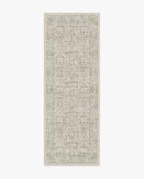 Montreal Beige & Lilac Rug by Morris & Co. - 75x215 - Machine Washable Area Rug - Kid & Pet Friendly - Indoor Rugs - Ruggable - thumbnail 1