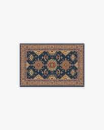Cambria Sapphire Rug - 60x90 - Machine Washable Area Rug - Kid & Pet Friendly - Indoor Rugs - Ruggable - thumbnail 1