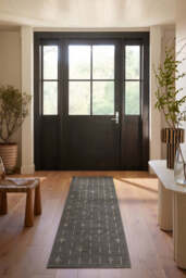 Alina Grey Flatwoven Rug - 60x90 - Machine Washable Area Rug - Kid & Pet Friendly - Indoor Rugs - Ruggable - thumbnail 2