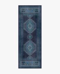 Rayne Midnight Blue Rug - 75x215 - Machine Washable Area Rug - Kid & Pet Friendly - Indoor Rugs - Ruggable - thumbnail 1