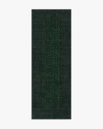 Kairos Forest Green Rug - 75x215 - Machine Washable Area Rug - Kid & Pet Friendly - Indoor Rugs - Ruggable - thumbnail 1