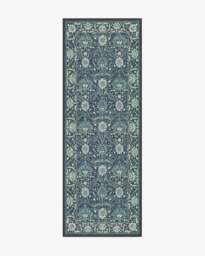 Montreal Sapphire Blue Rug by Morris & Co. - 75x215 - Machine Washable Area Rug - Kid & Pet Friendly - Indoor Rugs - Ruggable - thumbnail 1