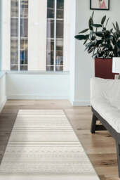 Nira Grey Rug - 185x275 - Machine Washable Area Rug - Kid & Pet Friendly - Indoor Rugs - Ruggable - thumbnail 2