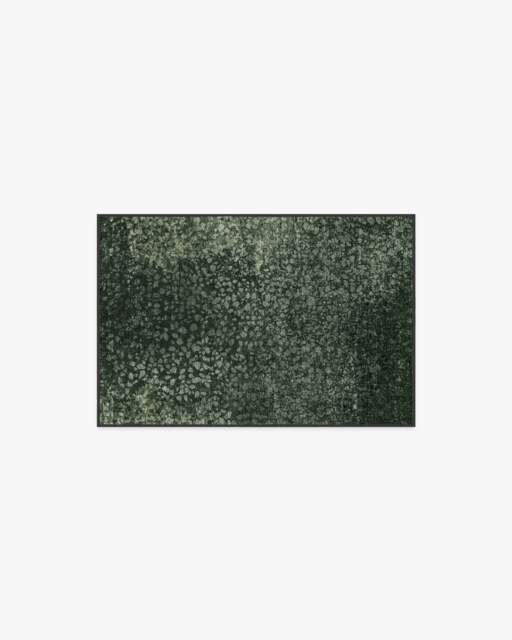 Terran Moss Flatwoven Rug by Architectural Digest Green - 60x90 - Machine Washable Area Rug - Kid & Pet Friendly - Indoor Rugs - Ruggable - image 1