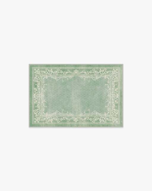 Juliet Sage Green Flatwoven Rug - 60x90 - Machine Washable Area Rug - Kid & Pet Friendly - Indoor Rugs - Ruggable - image 1