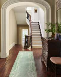 Juliet Sage Green Flatwoven Rug - 60x90 - Machine Washable Area Rug - Kid & Pet Friendly - Indoor Rugs - Ruggable - thumbnail 2