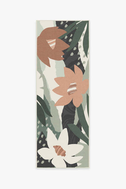 Arcadia Desert Sage Outdoor Rug - 75x215 - Machine Washable Area Rug - Kid & Pet Friendly - Indoor Rugs - Ruggable - image 1