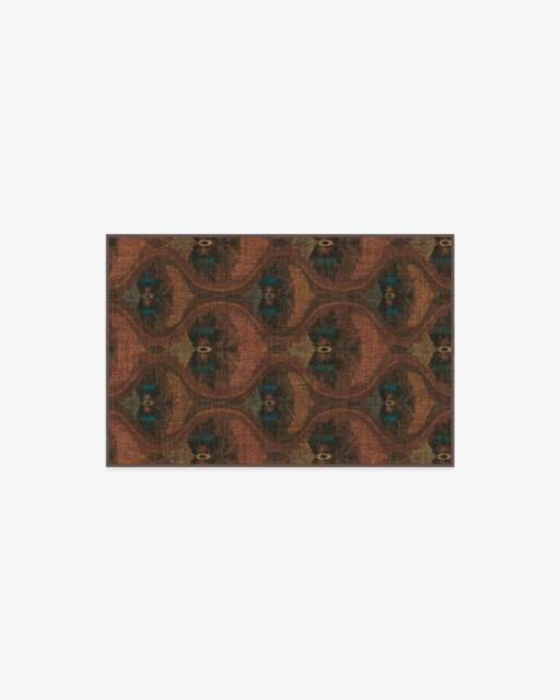 Pluma Rosewood Rug by Matthew Williamson - 60x90 - Machine Washable Area Rug - Kid & Pet Friendly - Indoor Rugs - Ruggable - image 1