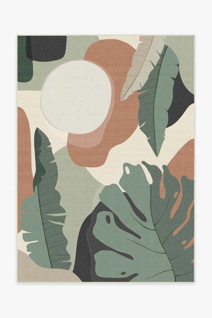 Havana Desert Sage Outdoor Rug - 150x215 - Machine Washable Area Rug - Kid & Pet Friendly - Indoor Rugs - Ruggable - image 1