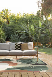 Havana Desert Sage Outdoor Rug - 150x215 - Machine Washable Area Rug - Kid & Pet Friendly - Indoor Rugs - Ruggable - thumbnail 2