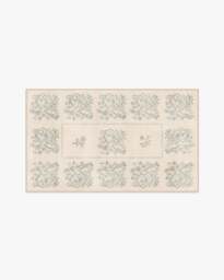 Iona Cream & Sage Green Flatwoven Rug - 60x90 - Machine Washable Area Rug - Kid & Pet Friendly - Indoor Rugs - Ruggable - thumbnail 2