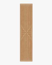 Inkdrop Copper Flatwoven Rug by Jonathan Adler Orange - 75x365 - Machine Washable Area Rug - Kid & Pet Friendly - Indoor Rugs - Ruggable - thumbnail 1