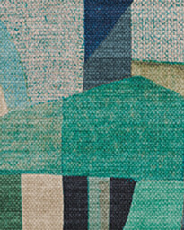 Laguna Blue Outdoor Rug - 75x215 - Machine Washable Area Rug - Kid & Pet Friendly - Indoor Rugs - Ruggable - thumbnail 2