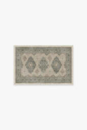 Maxine Natural Sage Flatwoven Rug - 60x90 - Machine Washable Area Rug - Kid & Pet Friendly - Indoor Rugs - Ruggable - thumbnail 1