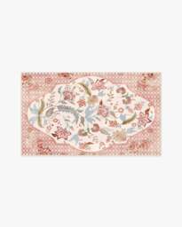 Rosalee Red Outdoor Rug - 90x150 - Machine Washable Area Rug - Kid & Pet Friendly - Indoor Rugs - Ruggable