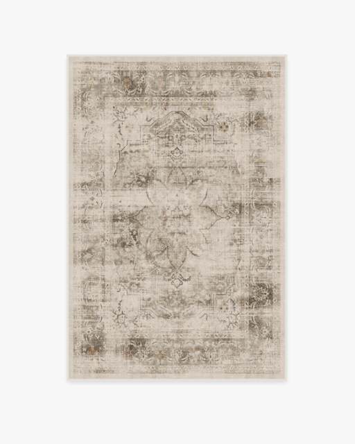 Sarrah Hazel Flatwoven Rug Brown - 120x185 - Machine Washable Area Rug - Kid & Pet Friendly - Indoor Rugs - Ruggable - image 1