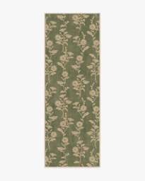 Mabel Light Olive Rug Green - 75x215 - Machine Washable Area Rug - Kid & Pet Friendly - Indoor Rugs - Ruggable - thumbnail 1