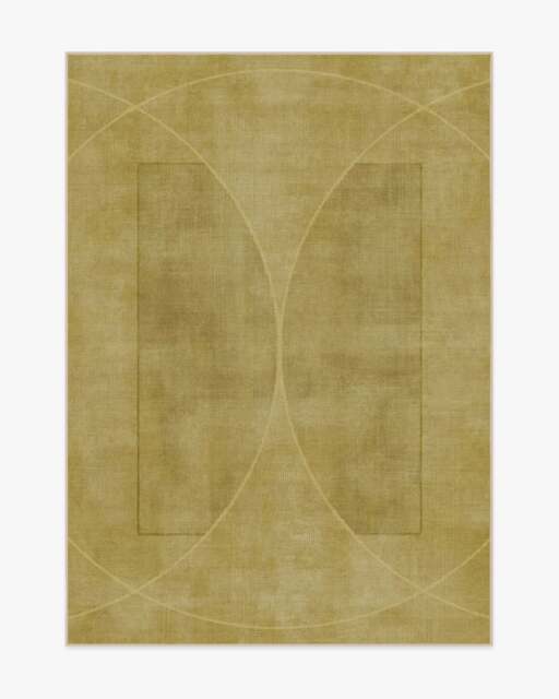 Ayla Gold Rug by Architectural Digest - 275x365 - Machine Washable Area Rug - Kid & Pet Friendly - Indoor Rugs - Ruggable - image 1
