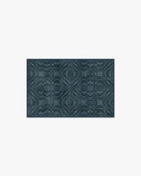 Hearthstone Navy Blue Rug - 60x90 - Machine Washable Area Rug - Kid & Pet Friendly - Indoor Rugs - Ruggable - thumbnail 1