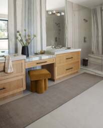 Aura Ombre Solid Ash Grey Flatwoven Rug - 60x90 - Machine Washable Area Rug - Kid & Pet Friendly - Indoor Rugs - Ruggable - thumbnail 2